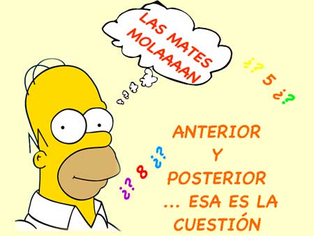 Mates de primaria - anterior y posterior